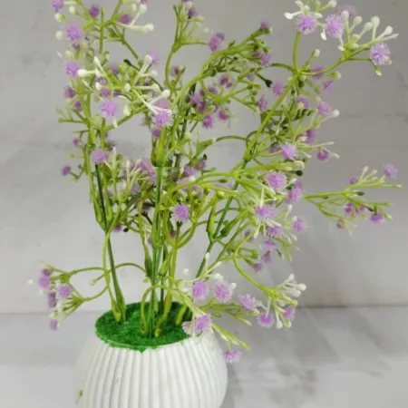 Grass Flower with Garlic Top