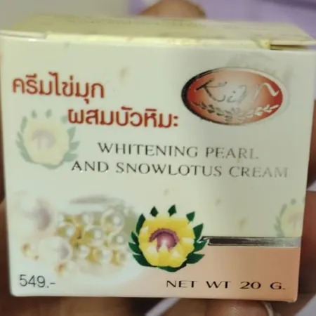 Whitening Pearl and Snowlotus Cream