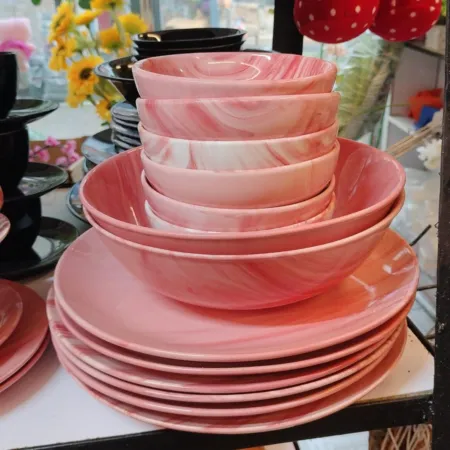 32 Pcs Dinner Set Marbel